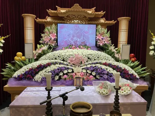 小山あんしん葬祭で葬儀を行なった写真