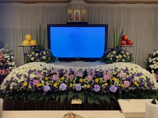 小山あんしん葬祭で葬儀を行なった写真