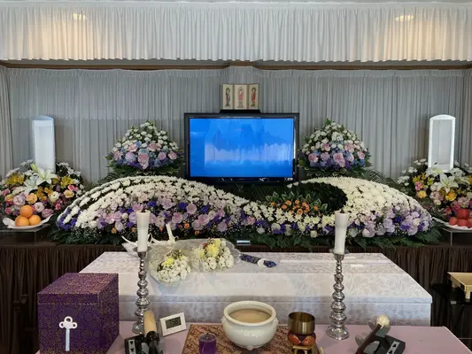 小山あんしん葬祭で葬儀を行なった写真