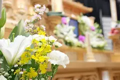 Aプラン3尺祭壇（自宅葬）