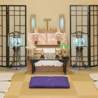 セレモニーホールとみしろ（公益社）で葬儀を行なった写真