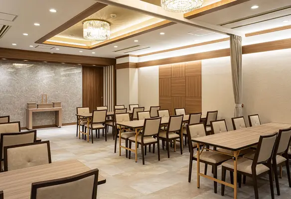 家族葬の長坂 代々幡斎場で葬儀を行なった写真