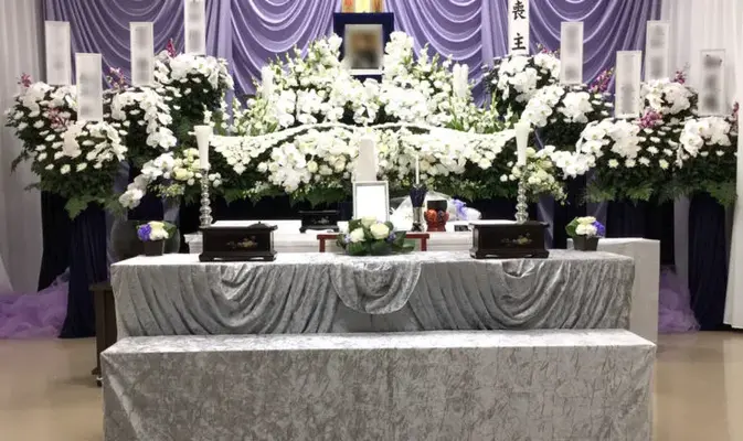 あすか葬祭で葬儀を行なった写真