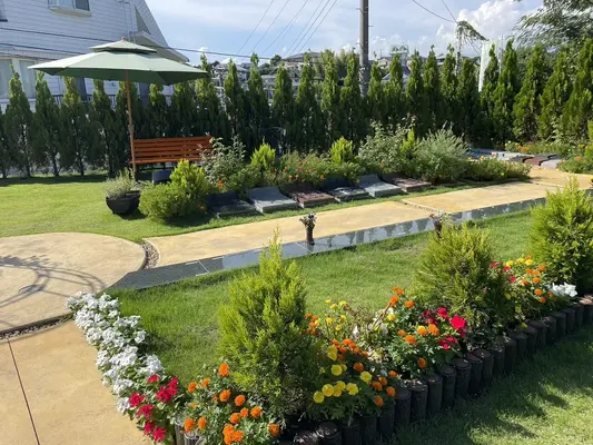 願修寺で葬儀を行なった写真