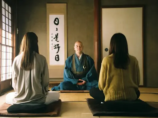 願修寺で葬儀を行なった写真