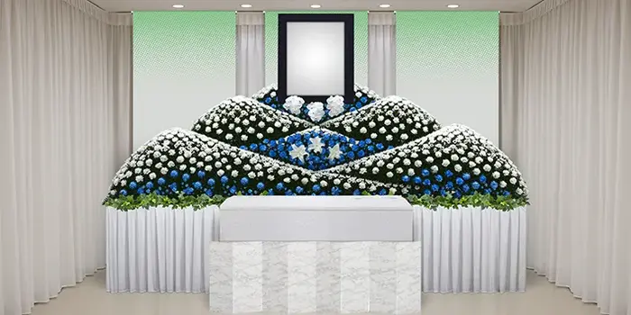 セレモニーホール碑文谷会館　（帝都典礼）で葬儀を行なった写真