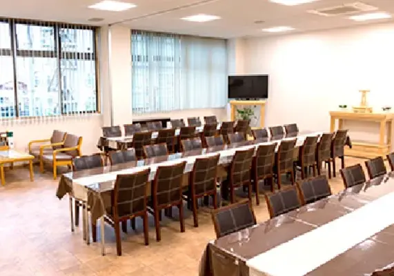 セレモニーホール碑文谷会館　（帝都典礼）で葬儀を行なった写真