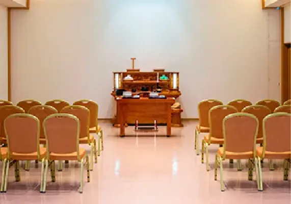 セレモニーホール碑文谷会館　（帝都典礼）で葬儀を行なった写真