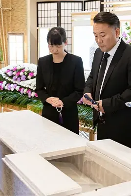 セレモール那賀　岩出中央で葬儀を行なった写真