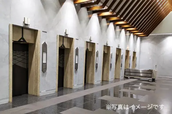 家族葬のタクセル つくばみどりの中央で葬儀を行なった写真