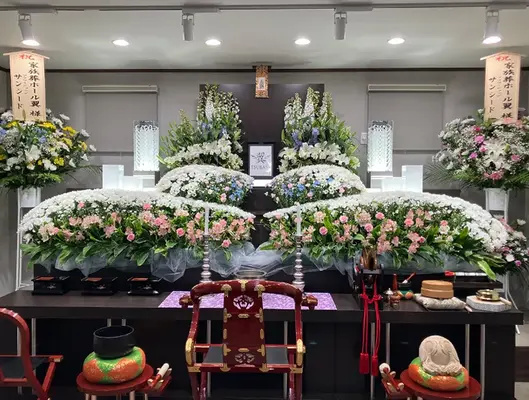 柴田葬儀社で葬儀を行なった写真