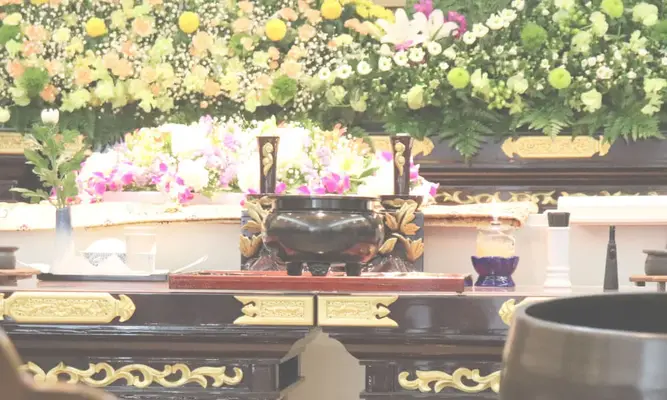三重県四日市市　光徳寺会館（ブラウローゼン）で葬儀を行なった写真