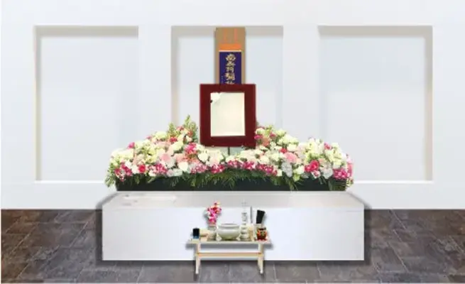 三重県四日市市　光徳寺会館（ブラウローゼン）で葬儀を行なった写真