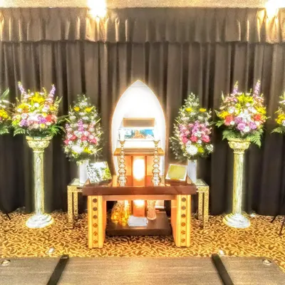 三重県四日市市　光徳寺会館（ブラウローゼン）で葬儀を行なった写真