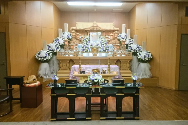 藤セレモニー昭島で葬儀を行なった写真