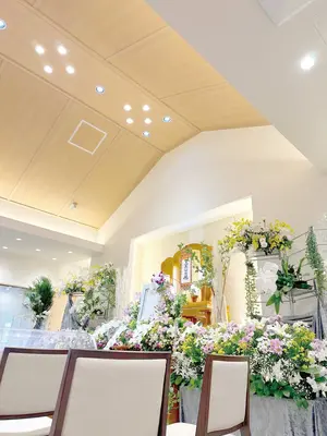 メイプルホール千里山で葬儀を行なった写真