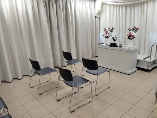 家族葬のみとりで葬儀を行なった写真