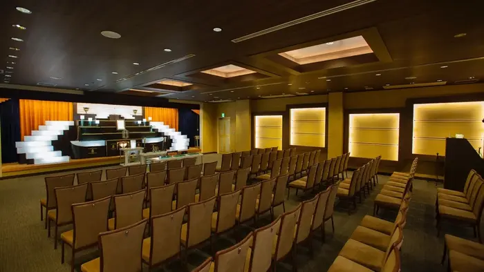 玉泉院 鹿児島中央会館で葬儀を行なった写真