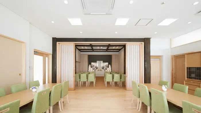 平安典礼　天童会館つつじで葬儀を行なった写真