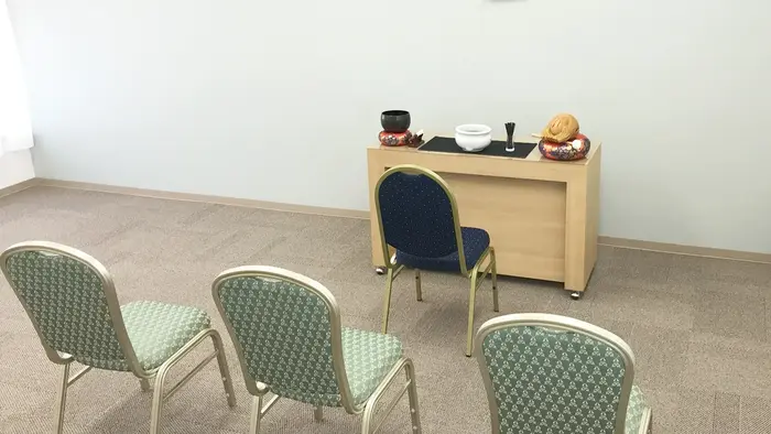 平安典礼　 One Day葉山で葬儀を行なった写真