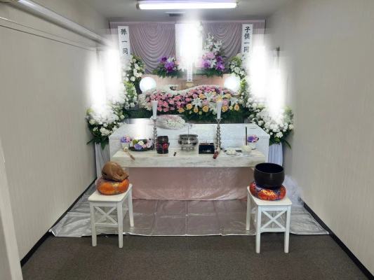 みなと式典　練馬区営業所で葬儀を行なった写真