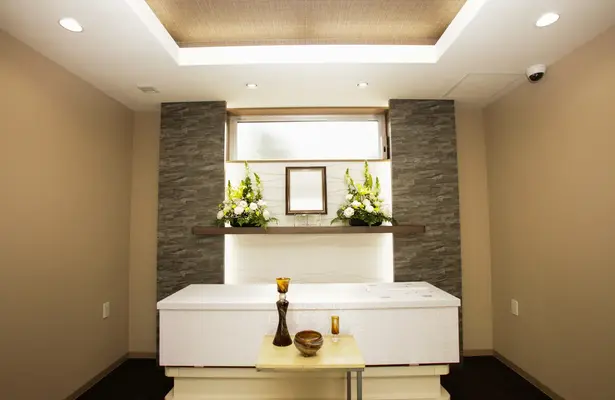 市民葬祭(南ホール)で葬儀を行なった写真