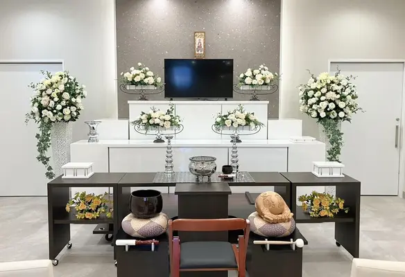 家族葬のディアネス 菊水元町ホールで葬儀を行なった写真