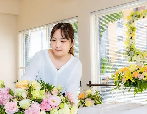 フラワーホール那覇/小禄で葬儀を行なった写真