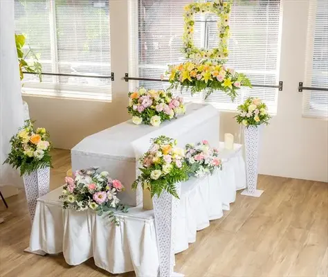 フラワーホール那覇/小禄で葬儀を行なった写真