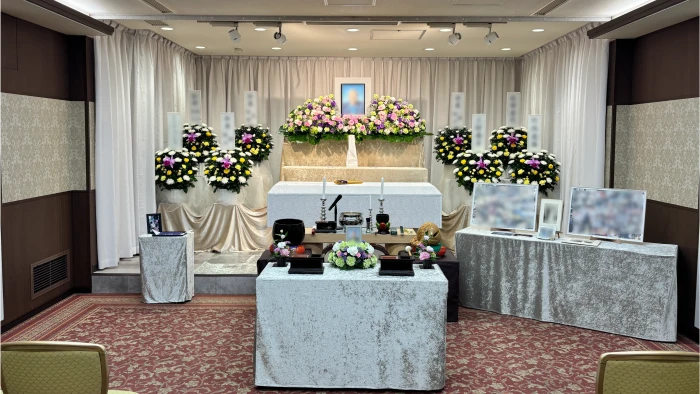 あんしん葬儀　株式会社アクシア	で葬儀を行なった写真