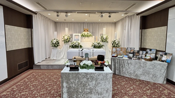 あんしん葬儀　株式会社アクシア	で葬儀を行なった写真