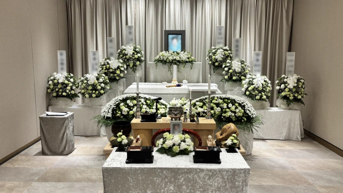 あんしん葬儀　株式会社アクシア	で葬儀を行なった写真