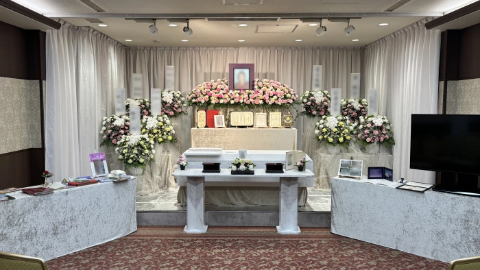 あんしん葬儀　株式会社アクシア	で葬儀を行なった写真