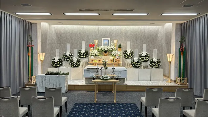 あんしん葬儀　株式会社アクシア	で葬儀を行なった写真