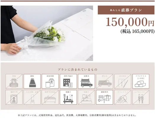 あんしん葬儀　株式会社アクシア	で葬儀を行なった写真