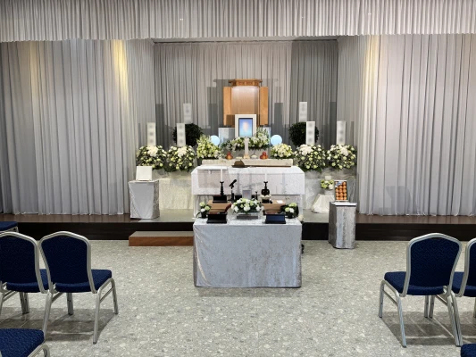 あんしん葬儀　株式会社アクシア	で葬儀を行なった写真