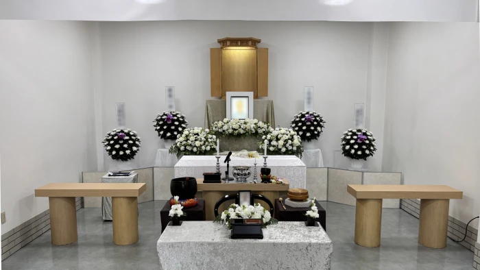 あんしん葬儀　株式会社アクシア	で葬儀を行なった写真