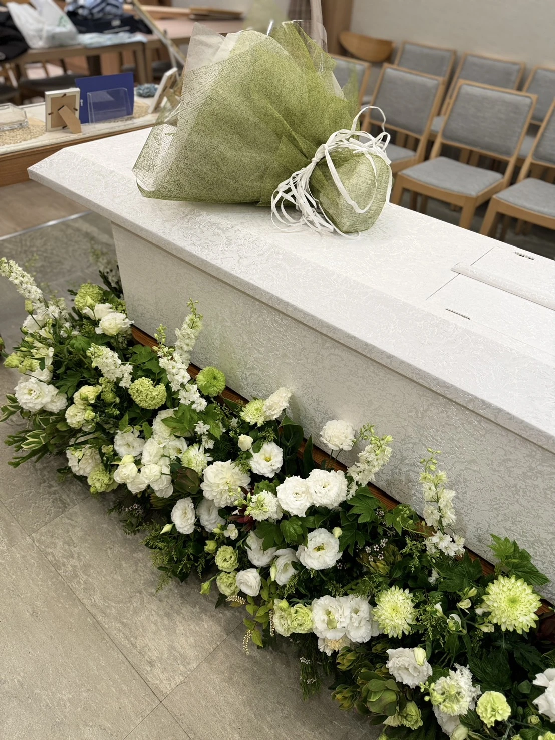 フラワリングセレモニー 青山営業所