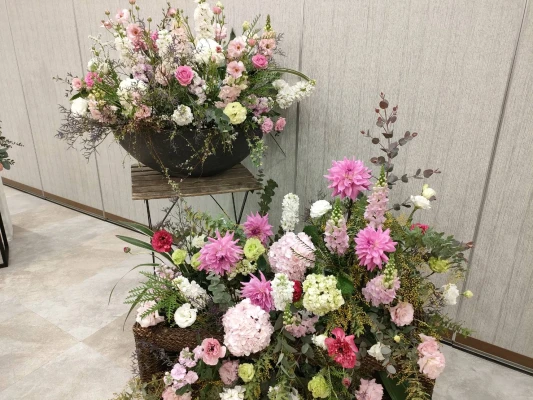 フラワリングセレモニー 青山営業所