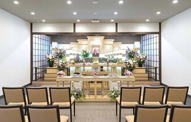 家族葬のファミラル富里で葬儀を行なった写真