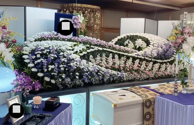 セレモニーツナグ（積翠寺別院）で葬儀を行なった写真