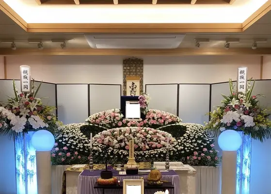 セレモニーツナグ（積翠寺別院）で葬儀を行なった写真