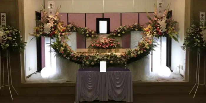 セレモニーツナグ（積翠寺別院）で葬儀を行なった写真