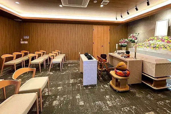 家族葬ハウスかれんひたち野うしくで葬儀を行なった写真