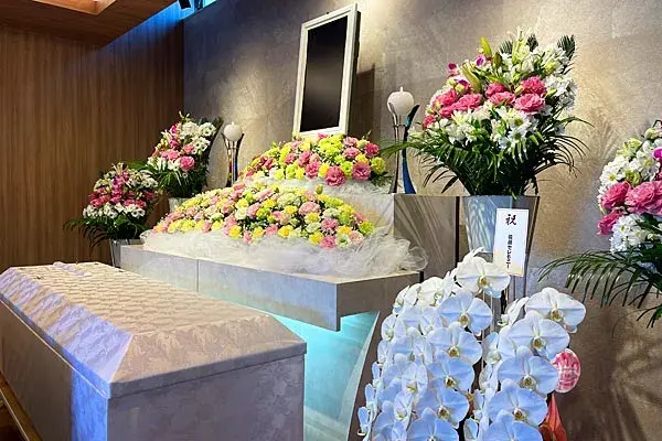 家族葬ハウスかれんひたち野うしくで葬儀を行なった写真