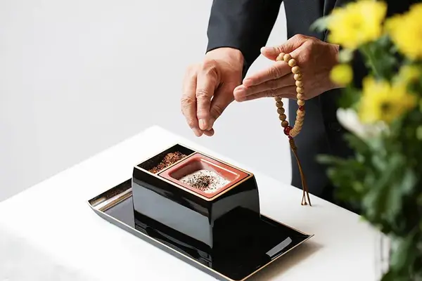 家族葬のふたときで葬儀を行なった写真