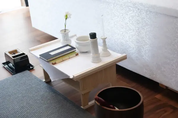 家族葬のふたときで葬儀を行なった写真