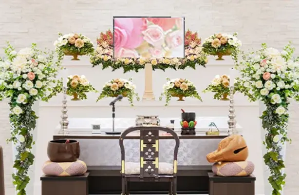 カナクラオールストーン　上中野で葬儀を行なった写真