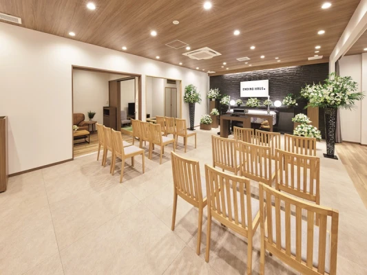 公益社　エンディングハウス北葛西で葬儀を行なった写真