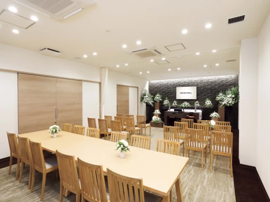 公益社　エンディングハウス大東で葬儀を行なった写真